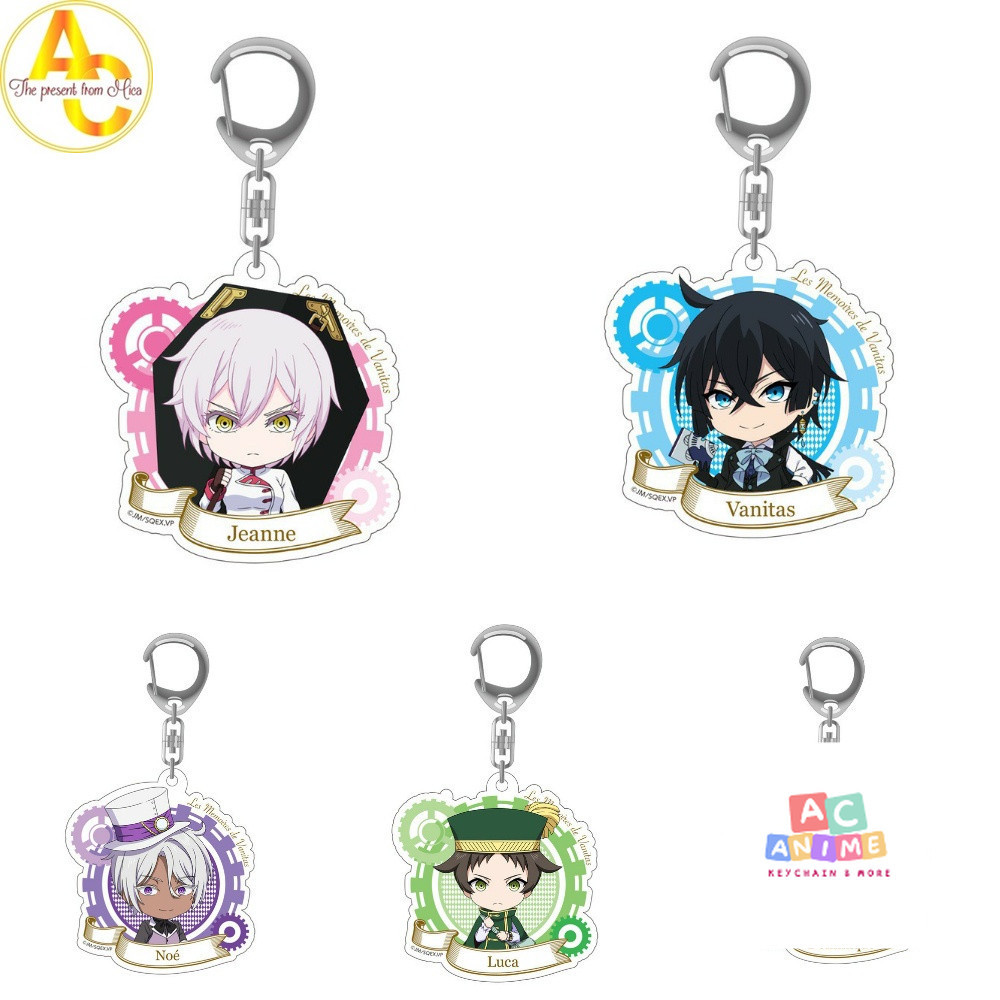 (Mica trong acrylic) Móc khóa HỒI KÍ VANITAS Vanitas no Carte