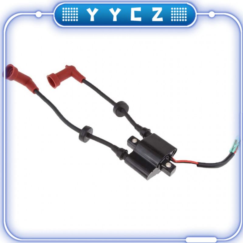 ✨Yycz✨Biển phía ngoài cuộn dây đánh lửa Assy cho Yamaha f9.9 13.5 15 20 25hp 40hp thay thế 6f5-85570-10, 6f5-85570-11 Bộ phận động cơ