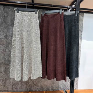  Chân Váy Chữ A Dáng Dài Công Sở Có Túi Chất Dạ Nhung Chéo Cao Cấp Phong Cách Trẻ Trung Sang Trọng 526 