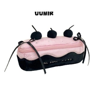 Túi Đựng Bút UUMIR, Bút Chì Bánh Anh Đào Sang Trọng, Phim Hoạt Hình Dung Tích Lớn Di Động Đa Năng Túi Văn Phòng Phẩm Quà Tặng