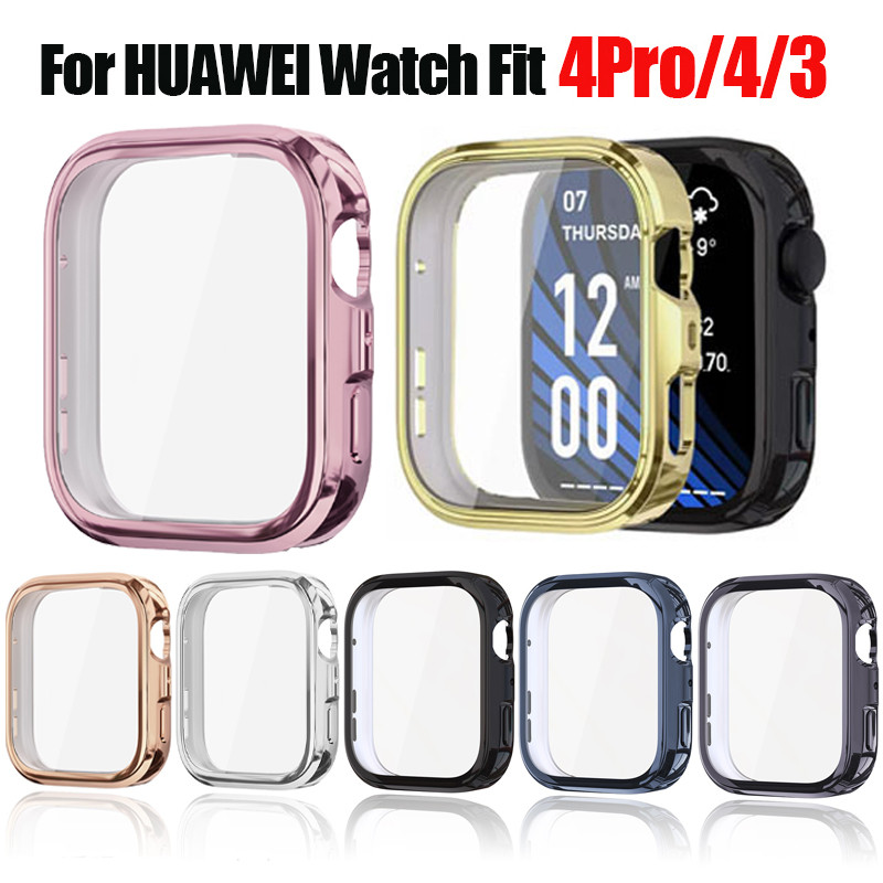 Dành Cho Huawei Watch Fit 4 Pro Watch Cover Cho Huawei Watch Fit 4 Vỏ Bảo Vệ TPU Mềm Tương Thích Cho
