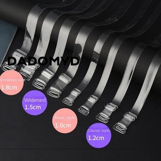 Dây đeo áo ngực DADOMYD, Phụ kiện thân thiết Dây đeo vai vô hình, Dây đai áo ngực có thể tháo rời đàn hồi cao trong suốt