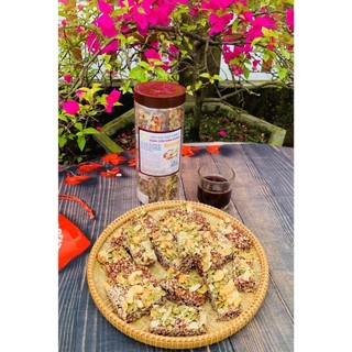  Bánh cốm gạo lứt mix hạt dinh dưỡng OCOP Trần Lan thơm ngon bổ dưỡng cho cả nhà hộp 200gr  400gr 