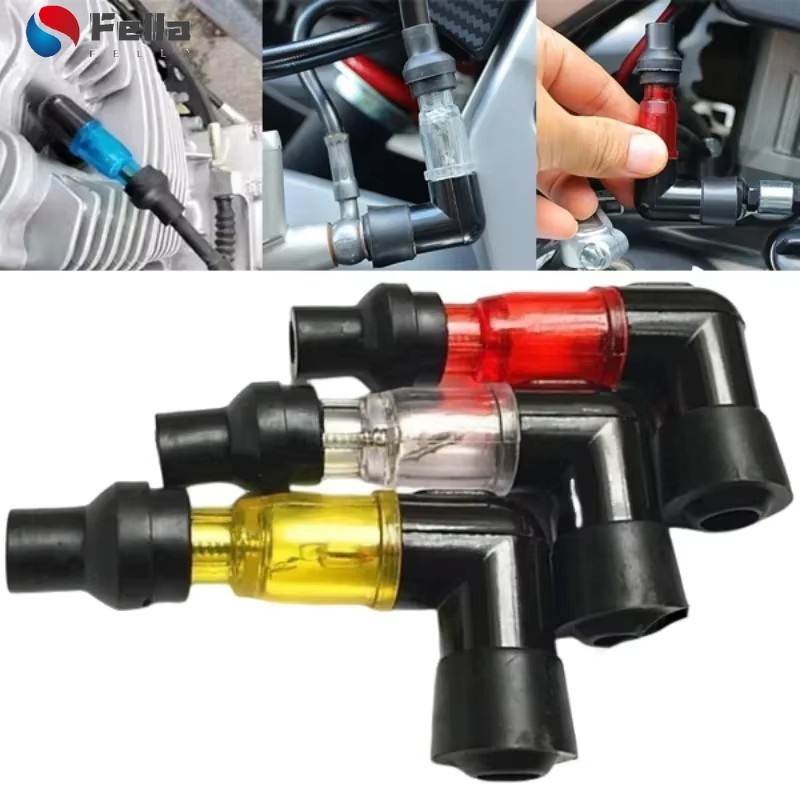 Nắp cắm bugi Flash xe máy đa năng - Nắp bugi xe máy - Nắp bugi nhấp nháy 90 độ - Nắp bugi đánh lửa x
