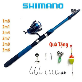  Bộ Combo Cần Câu Rút Máy Shimano Kèm Máy Câu YF200 Và Bộ Phụ Kiện Đầy Đủ Giá Rẻ Học Sinh tryfishing 