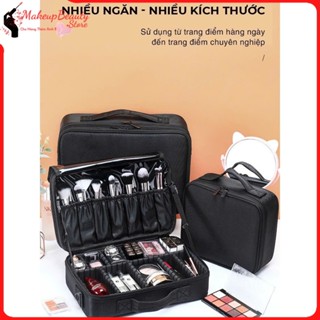 Cốp Đựng Đồ Makeup Và Đồ Nail MS 503 - Size Lớn, Form Cứng Cáp, Đeo Vai/Chéo
