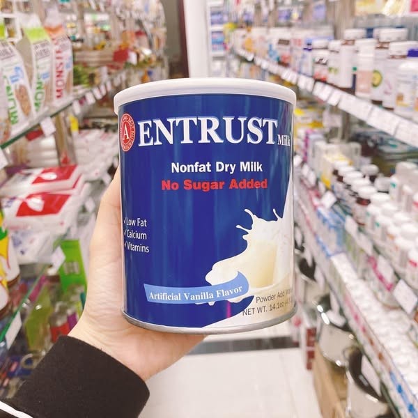 Sữa Entrust dành cho người tiểu đường Entrust Milk 400g