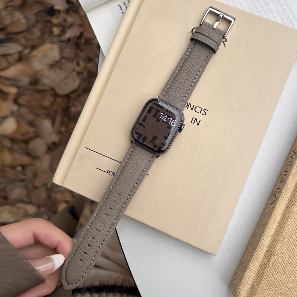 Dây da tương thích với dây đeo Apple Watch dành cho nữ và nam 38mm 40mm 41mm 42mm 44mm 45mm 46mm