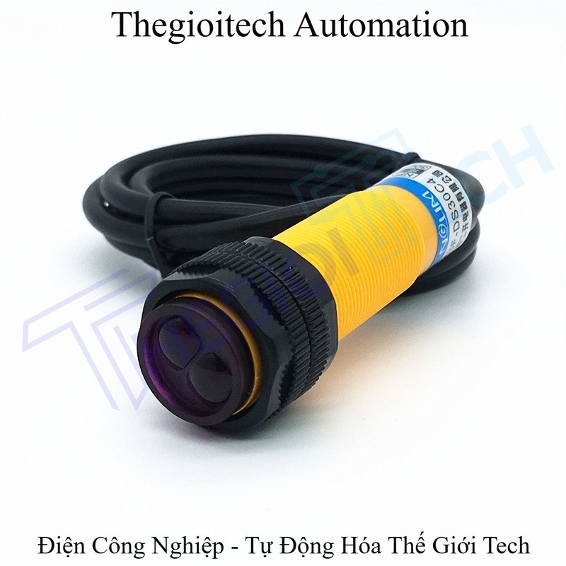 Cảm biến quang 2 dây AC NO phi 18 E3F-DS30Y1