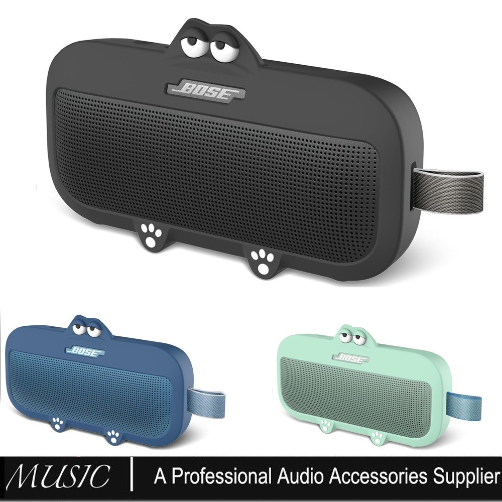Dành Cho Bose SoundLink Flex (Thế Hệ 2) Loa Bluetooth Di Động Hộp Silicon Hộp Đựng Silicon Mềm Vỏ Bả