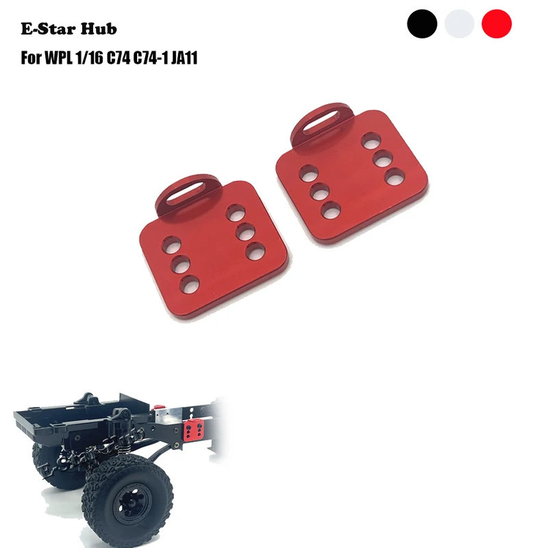 Vỏ Ô Tô Cố Định Linh Kiện Cho WPL 1 / 16 C74 C74-1 JA11 Kim Loại Nâng Cấp Phần RC Mô Hình Bánh Xích 