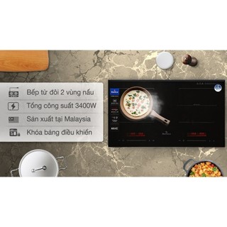 Bếp từ đôi lắp âm BlueStone ICB-6917