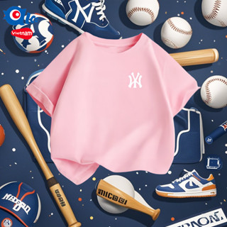 【Gửi hàng từ Hồ Chí Minh Aico Kids Official Store 100%cotton áo thun MLB girl hot trend cho bé gái từ 8-40kg 90-150cm 2