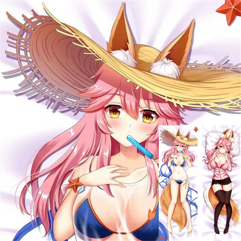 Anime Fate / Grand Order Fate / GO FGO Tamamo no Mae Dakimakura Vỏ Gối Nam Ném Đệm