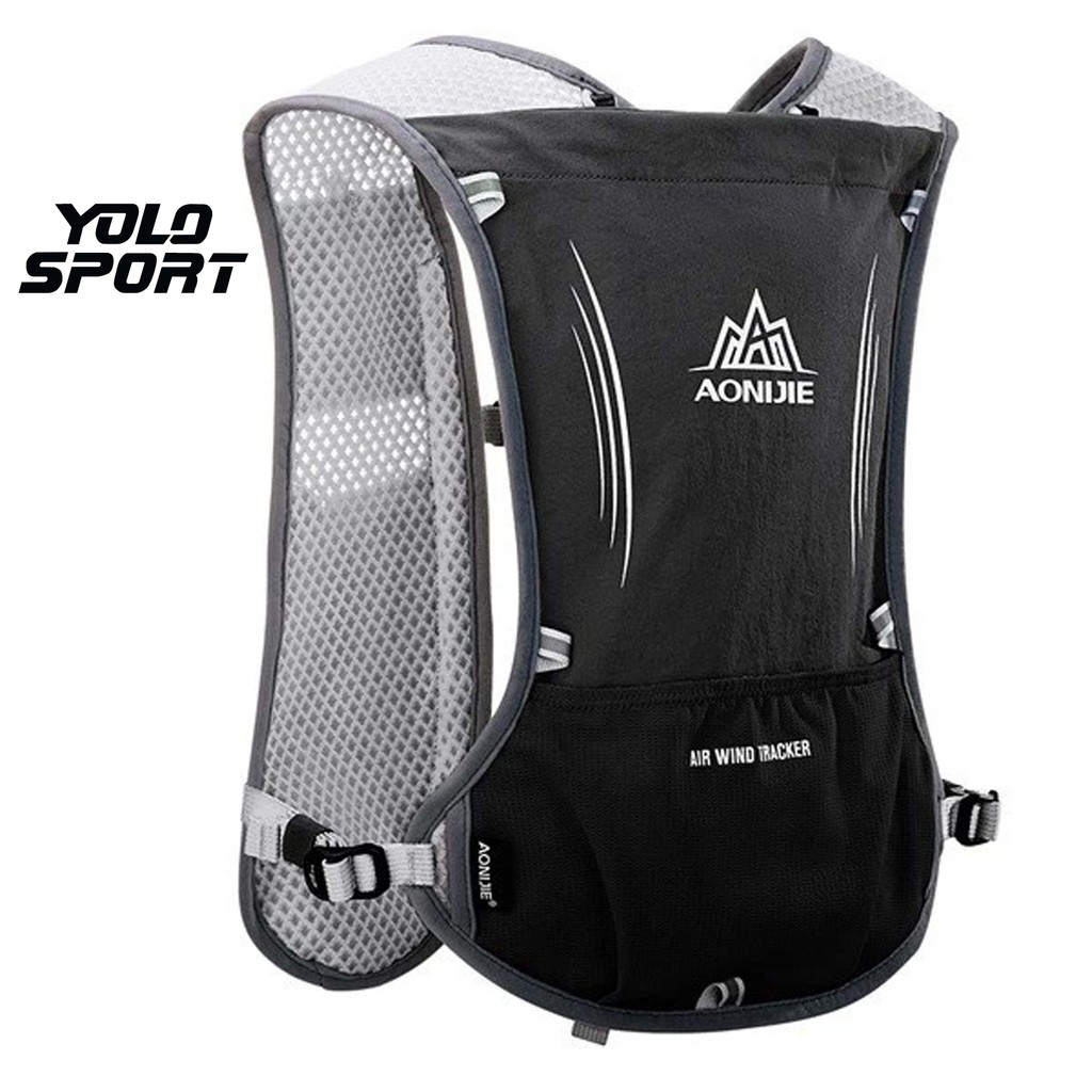 Balo Thể Thao Chạy Bộ Marathon Vest Nước Đạp Xe Trekking Thể Thao Aonijie E913S Có Túi Điện Thoại Du