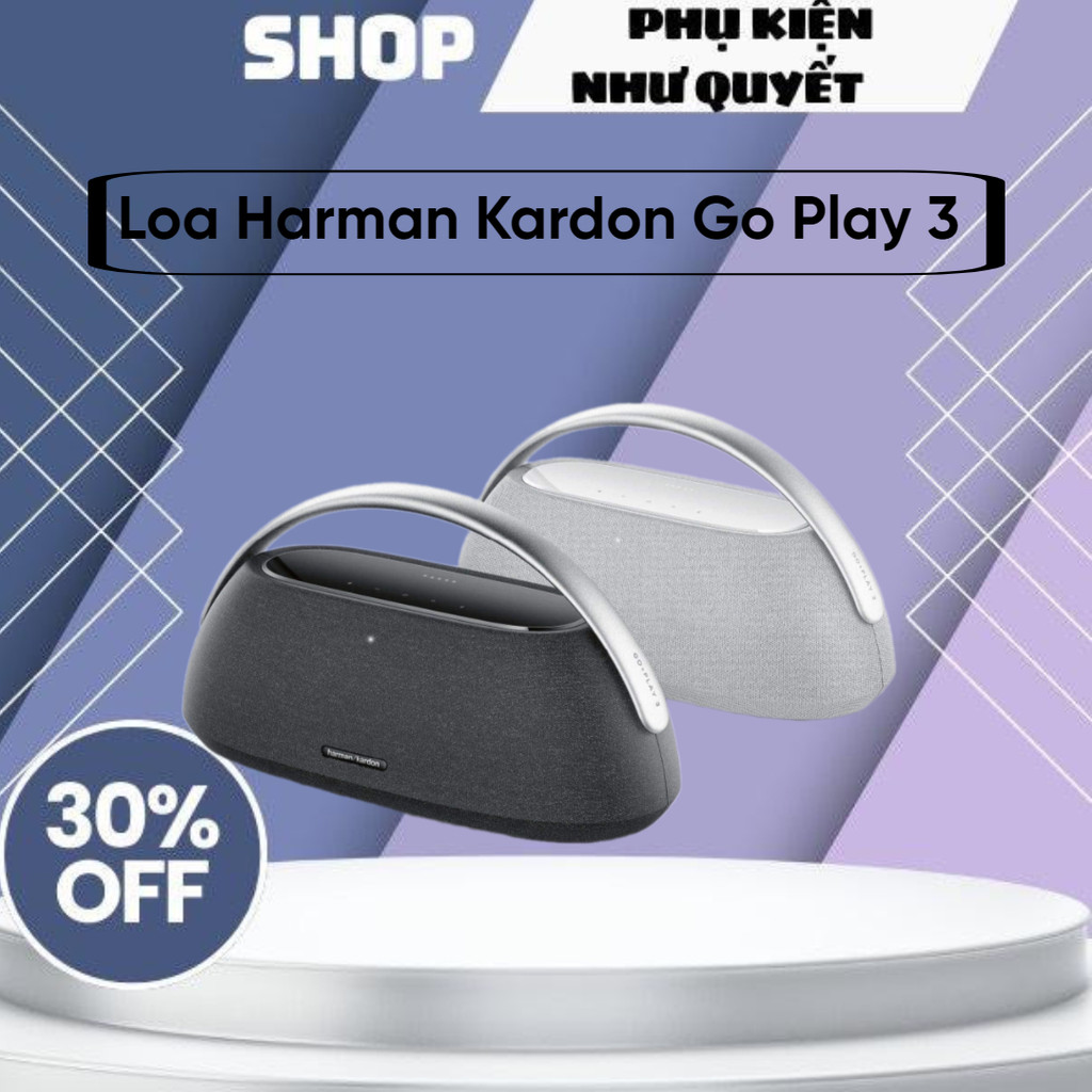 Loa Bluetooth Harman Kardon Go Play 3 VÀ GO PLAY 2 VÀ Harman Allure Portab - Chính Hãng PGI