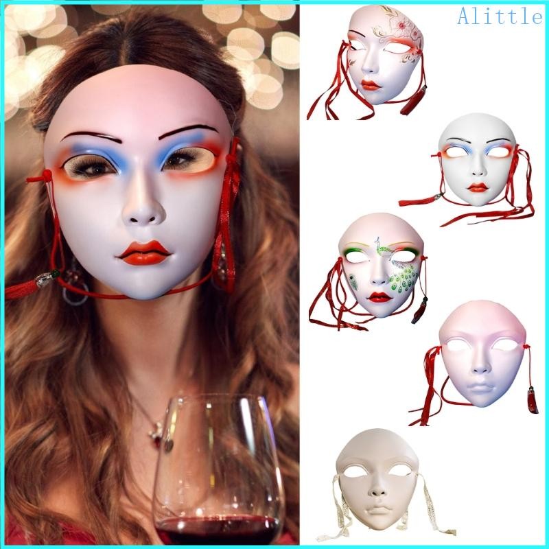 Alia Halloween Party Full Face Hóa Trang Cho Nữ Halloween Cosplay