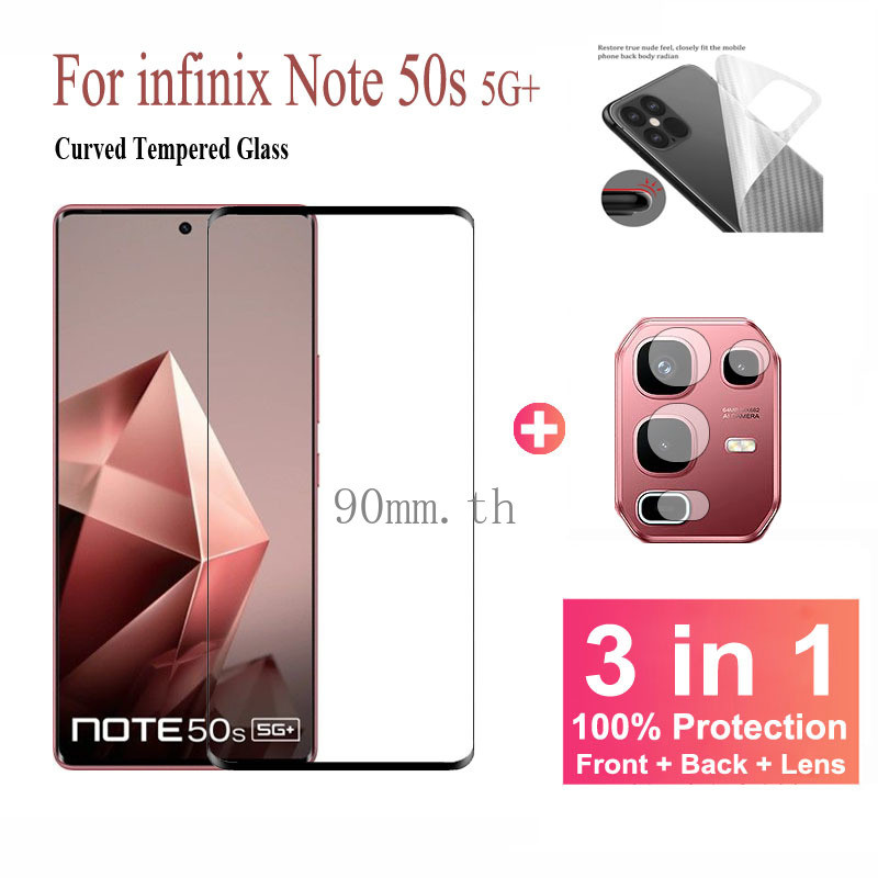 Infinix Note 50s 5G + Kính cường lực cong cho Infinix Note 50s 40 Pro Plus Note 40 Pro Plus Zero 40 