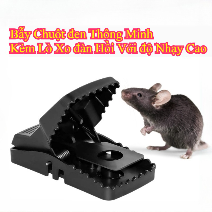 Bẫy Chuột đen Thông Minh  Kèm Lò Xo đàn Hồi Với độ Nhạy Cao -DA888 Shop