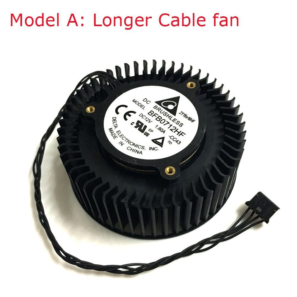 Máy thổi quạt làm mát DELTA BFB071HF 65mm cho EVGA GTX660 GTX660TI GTX670 GTX680 Card đồ họa làm mát