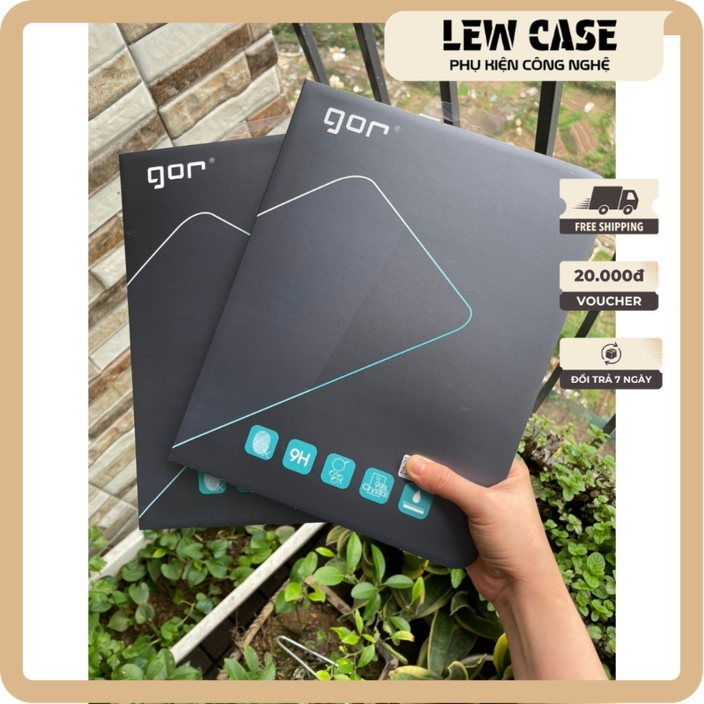 Kính cường lực GOR cho iPad Air 7 2025 11 inch trong suốt 2.5D siêu mượt