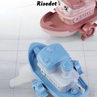  Đồ chơi tắm cho bé RISEDOT Đồ chơi đồng hồ thuyền ABS Quà tặng cho trẻ em Đồng hồ Màu sắc Radom Đồ chơi nước thân thiện với môi trường Trò chơi bãi biển 