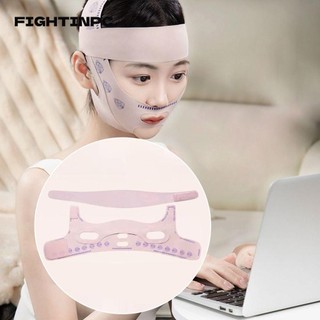 Fightinpc Mặt Điêu Khắc Giấc Ngủ, Dây Đeo Giảm Béo Có Thể Điều Chỉnh Nâng Thắt Lưng, Chăm Sóc Da Thoáng Khí Co Giãn V Line Định Hình Người Phụ Nữ