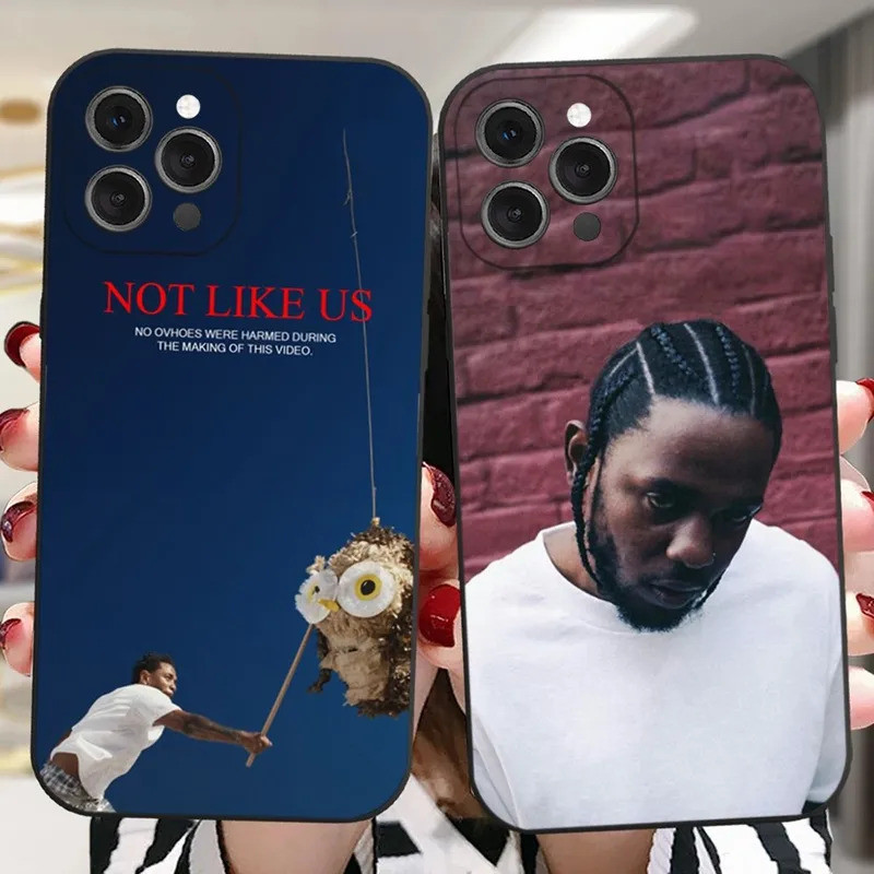 TK-1 Kendrick Lamar Not Like Us Ốp Điện Thoại Cho iPhone 16, 17,14,13,12,11 Plus, Pro, Max, XR, XS, 