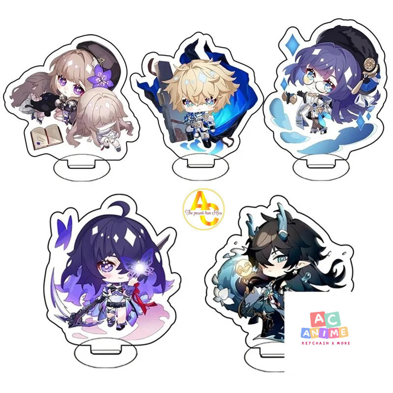 Mô hình Standee Honkai: Star Rail Kafka Bailu Blade Dan Heng Huohuo Argenti