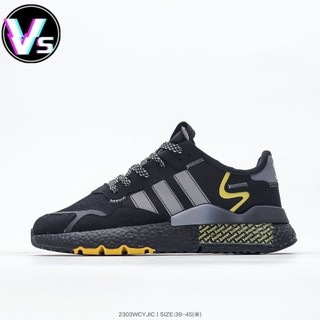 Giày thể thao chạy bộ Nite joggers boost low-top bề mặt lưới thoáng khí, đệm êm, giày thể thao ngoài trời thời trang thoải mái, giày King