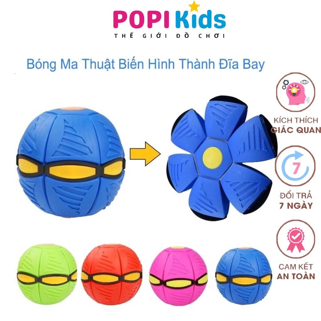 Bóng Ma Thuật Biến Hình Thành Đĩa Bay Bóng Ma Thuật Ufo Bật Lò Xo Dành Cho Trẻ Em Đồ Chơi- POPIKIDS