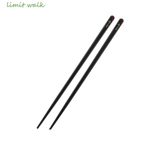 GIỚI HẠN Đũa WALK Nhật Bản Đầu nhọn Hoạt hình Sợi thủy tinh Bộ đồ ăn 24cm có thể tái sử dụng