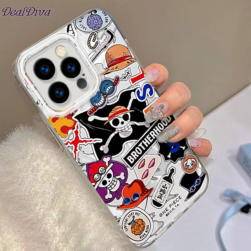 [Dea] Ốp Điện thoại Cho IPhone 11 Pro Max 11 12 13 14 15 Pro Max X XR XS Max 7Plus 8Plus One Piece F