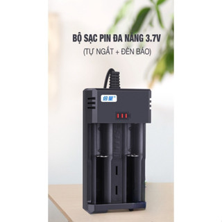  Bộ Sạc Pin 3.7V đa năng Doublepow DP-K65 Dùng Cho Pin 18650 26650 16340 14500 21700 Tự Ngắt Báo Đầy 