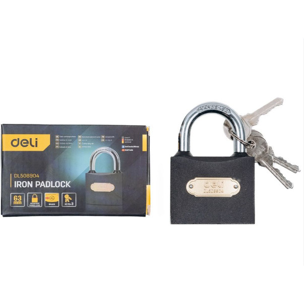 Ổ khóa cửa 60mm Deli EDL508904