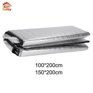 Thảm cắm trại dã ngoại bằng lá nhôm thực tế cho sân vườn BBQ ngoài trời