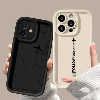 Vỏ tuyến đường máy bay lấy cảm hứng du lịch cho Samsung Galaxy J6 J4 Plus J8 M20 M51 M31 M34 M30S M11 J7 Prime Core A72 Vỏ bảo vệ Camera silicon mờ in mềm