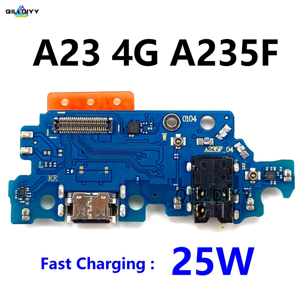 1 Chiếc Dành Cho Samsung Galaxy A23 4G A235F USB Sạc Kết Nối Ban Sạc Dock Cổng Micro Loại C Đuôi Cắm