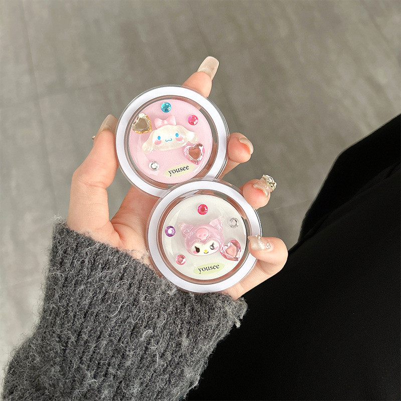 Socket Magsafe Hàn Quốc Hoạt Hình Dễ Thương Bướm Từ Giá Đỡ Điện Thoại GripTok Cho IPhone Giá Đỡ Có T