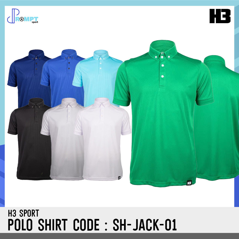 Áo Polo Thể Thao Gần Trả Tiền Mẫu SH-JACK-01 H3 SPORT H3 Bộ 2 Authentic 1