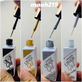  Gel cọ nét Vendeeni gel vẽ Cọ nét sơn gel vẽ móng tay nail - manh219 