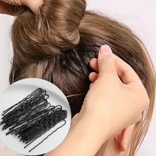 10 / 20 / 30 / 50 Chiếc Hình Chữ U Hợp Kim Kẹp Tóc Sóng Kẹp Tóc Kim Loại Đơn Giản Bobby Chân Cô Dâu Kiểu Tóc Barrettes Phụ Kiện