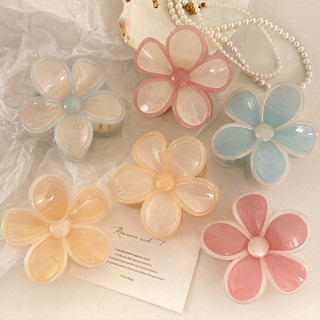 Thời Trang Thạch Màu Plumeria Hoa Kẹp Tóc Kẹp Tóc Kẹp Barrettes Phụ Kiện