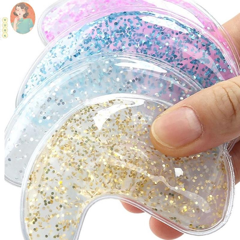 [VURK]Gel Eye Bag Patch Gel tái sử dụng Eye Ice Pack Miếng dán mắt lạnh nóng Miếng dán mắt Gel tái s