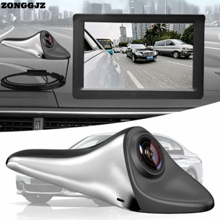 Camera quan sát phía sau ô tô ZONGGJZ, Camera dự phòng vây cá mập 1080P, Tầm nhìn ban đêm 120° Cvbs / AHD Ống kính xoay được Điểm mù Phụ kiện xe đảo chiều phụ trợ