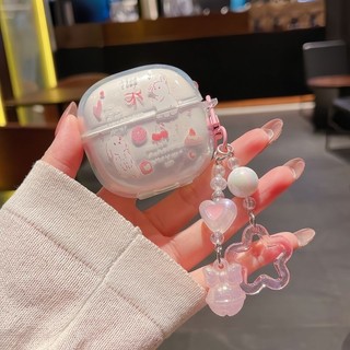 Ốp Lưng Cho Redmi Buds 6 Lite Vỏ Vòng Tay Bướm Dễ Thương Vỏ Quyến Rũ Cho Redmi Vỏ Bảo Vệ Vỏ Trong Suốt