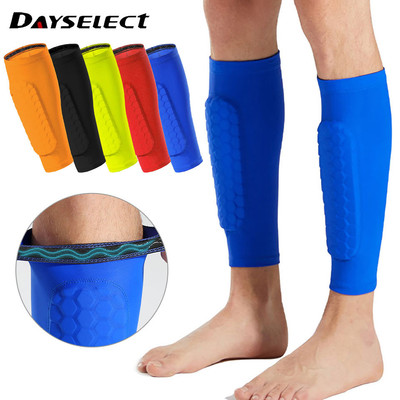 Dayselect 1 Miếng Tổ Ong Bê Bảo Vệ Chống Va Chạm Chống Trượt Bóng Đá Chuyên Nghiệp Shin Guard