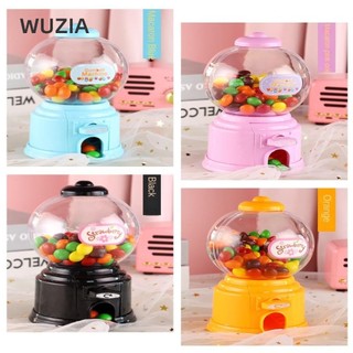 Máy bán hàng tự động WUZIA, Máy làm kẹo ngọt bằng nhựa, Hộp đựng tiền gửi ngân hàng 8 màu dễ thương Quà tặng dành cho người yêu