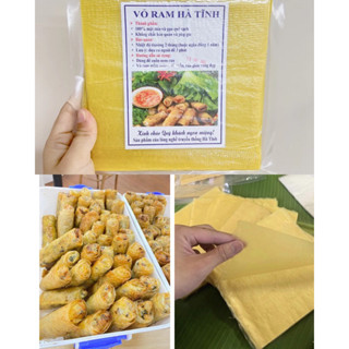 Combo 2 Tếp ~ 200 Lá  Bánh Ram Hà Tĩnh -  Vỏ bánh đa nem