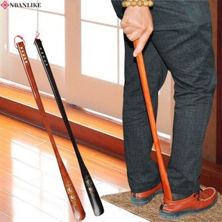 Dụng cụ nâng sừng giày NBANLIKE 55cm / 21.5 '' Muỗng dụng cụ bằng gỗ linh hoạt